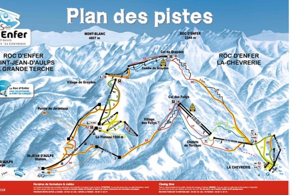 L'Enchalpe, Grand Et Lumineux Studio Avec Coin Montagne 5 Personnes, 60M Des Pistes, Piscine Couverte, Wifi, Grand Balcon Expo Est, Draps Non Compris Сен-Жан-д'Ольп Экстерьер фото