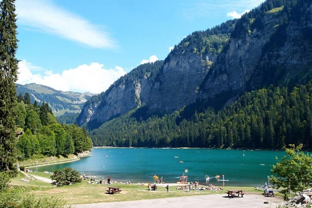 L'Enchalpe, Grand Et Lumineux Studio Avec Coin Montagne 5 Personnes, 60M Des Pistes, Piscine Couverte, Wifi, Grand Balcon Expo Est, Draps Non Compris Сен-Жан-д'Ольп Экстерьер фото